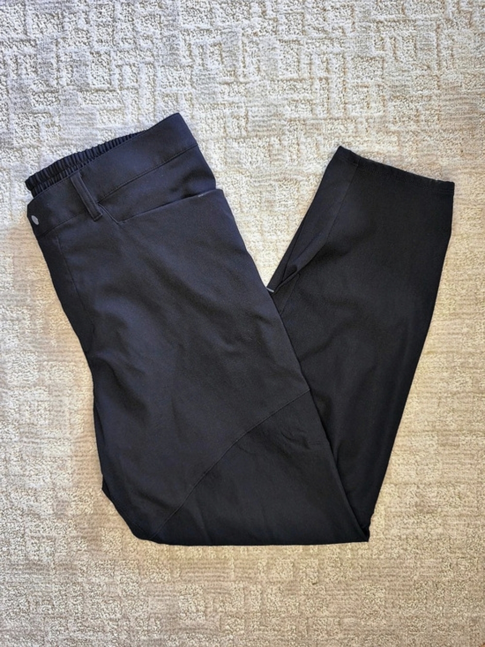 Lululemon Classic Fit Hiking Pants Men's Black Outdoor Trail Trekking Size 38